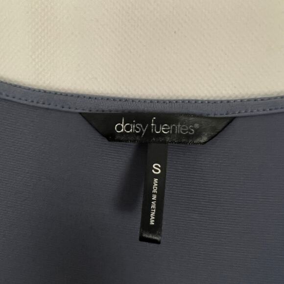 Daisy Fuentes Ruffle Blue Dress - Picture 2 of 10